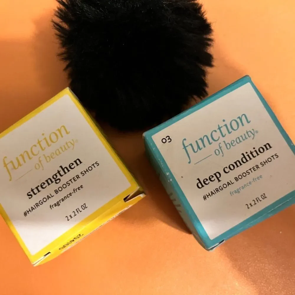7 (14)  Function of Beauty Strengthen & Deep Condition Hair Goal Booster Shots